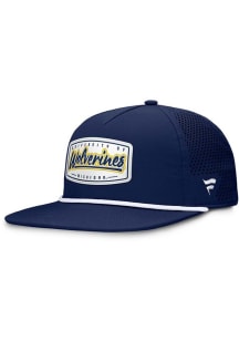 Michigan Wolverines Blue COLLEGE PEAK Adjustable Hat