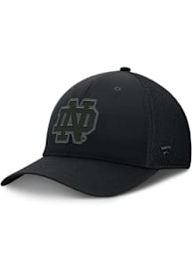 Notre Dame Fighting Irish Mens Black COLLEGE VERTICAL Flex Hat