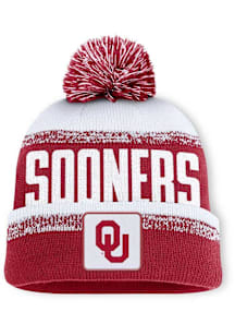 Oklahoma Sooners Cardinal COLLEGE THRIVE Mens Knit Hat