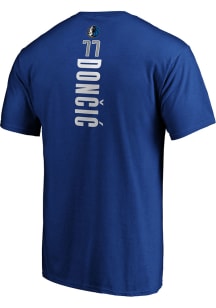 Luka Doncic Dallas Mavericks Blue Playmaker Short Sleeve Player T Shirt