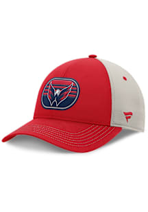 Washington Capitals 2025 Playoff Participant Locker Room Adjustable Hat - Red
