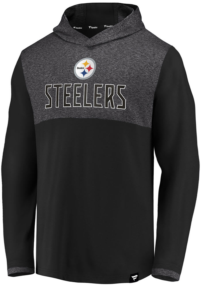 Pittsburgh Steelers Men's Nike Short Sleeve Silicone Logo Colorblock T-Shirt