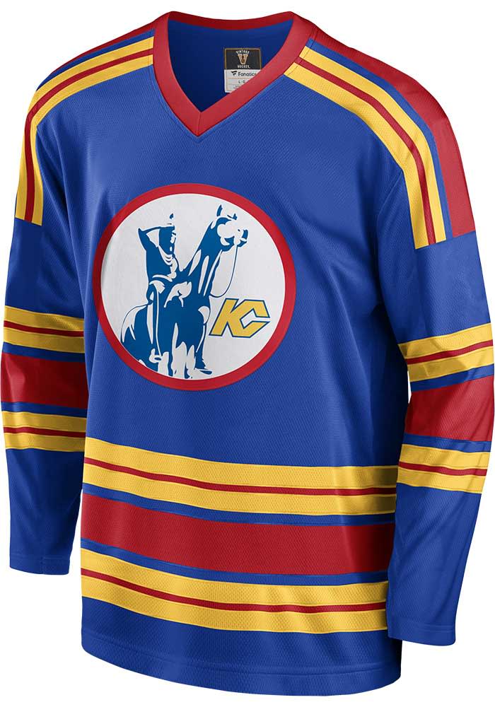 Kansas City Scouts Blue Lightweight Hockey Hoodie