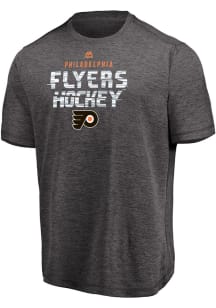 Philadelphia Flyers Grey Ice Short Sleeve T Shirt