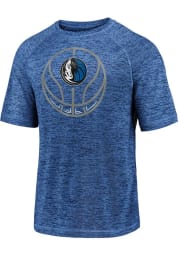 Dallas Mavericks Blue Modern Icon Short Sleeve T Shirt