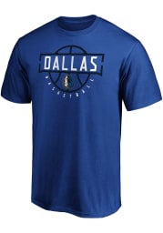 Dallas Mavericks Blue Give N Go Short Sleeve T Shirt