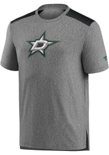 Dallas Stars Grey Travel and Training Clutch Short Sleeve T Shirt
