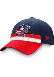 Columbus Blue Jackets Mens Navy Blue 2020 NHL Locker Room Draft Flex Hat
