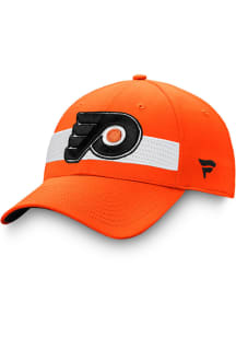 Philadelphia Flyers Mens Orange 2020 NHL Locker Room Draft Flex Hat