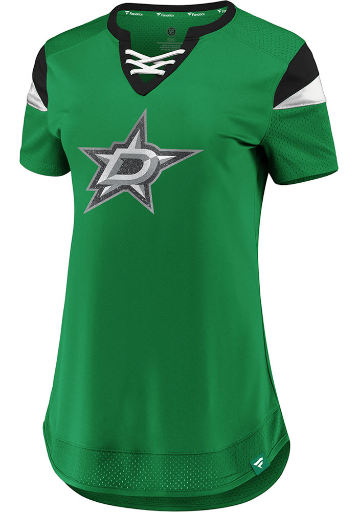 Dallas Stars Womens Athena Fashion Hockey Jersey - Green