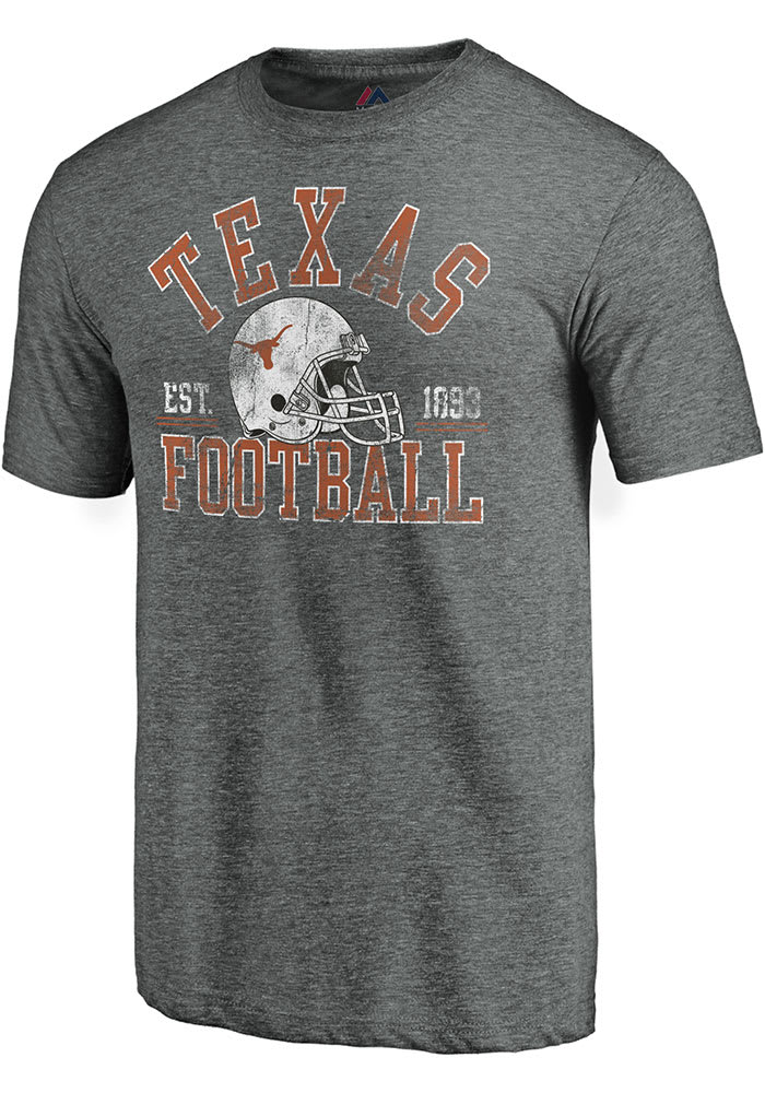 Texas Longhorns Nike Gridiron Gray Limited Football Jersey