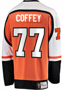 Paul Coffey Philadelphia Flyers Mens Orange Vintage Breakaway Hockey Jersey