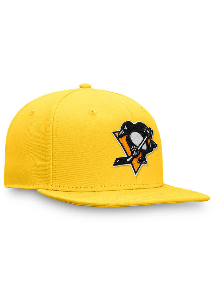 Pittsburgh Penguins Mens Gold Core Fitted Hat