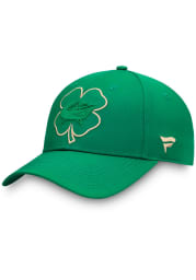 Columbus Blue Jackets St. Patricks Day Adjustable Hat - Green