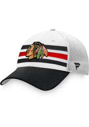 Chicago Blackhawks 2021 Draft Jersey Hook Adjustable Hat - White