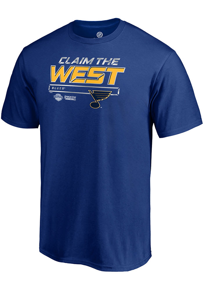 St Louis Blues Blue Crease 2019 Conference Final Short Sleeve T Shirt