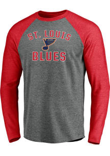 St Louis Blues Grey Special Edition Long Sleeve Fashion T Shirt