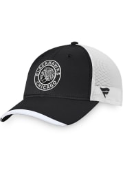 Chicago Blackhawks 2021 Authentic Pro Alt Meshback Adjustable Hat - Black