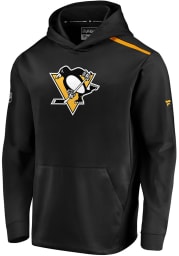 Pittsburgh Penguins Mens Black Rinkside Hood