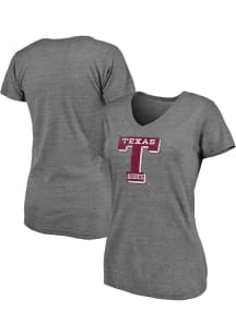 Texas A&amp;M Aggies Womens Grey Vault Short Sleeve T-Shirt