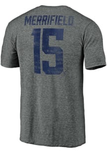 Whit Merrifield Kansas City Royals Grey Name Number Short Sleeve Fashion Player T Shirt