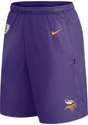 Nike Minnesota Vikings Mens Purple Coach Knit Shorts