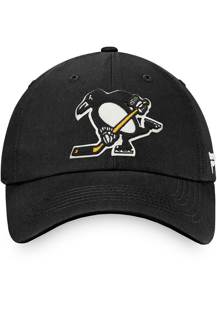 Pittsburgh Penguins Unstructured Adjustable Hat - Black