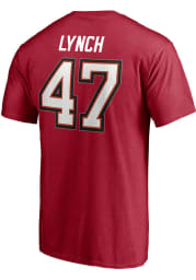 Tampa Bay Buccaneers Red Hall Of Fame NN Short Sleeve Player T Shirt