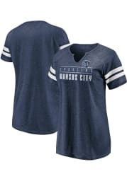 Sporting Kansas City Womens Navy Blue Pepper Short Sleeve T-Shirt