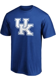 Kentucky Wildcats Blue Primary Logo Short Sleeve T Shirt