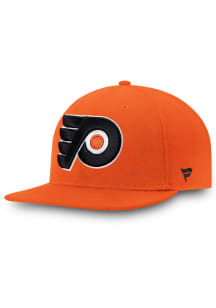 Philadelphia Flyers Mens Orange Secondary Core Fitted Hat