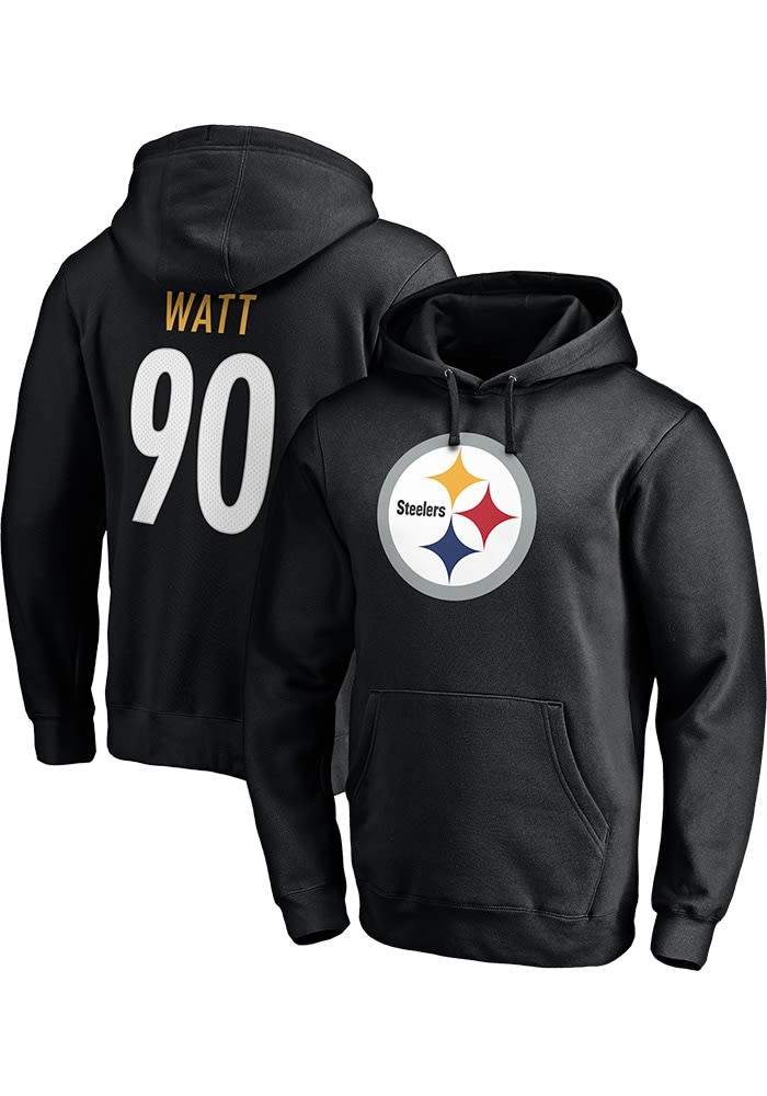 Pittsburgh Steelers Road Name & Number T-Shirt - TJ Watt - Mens