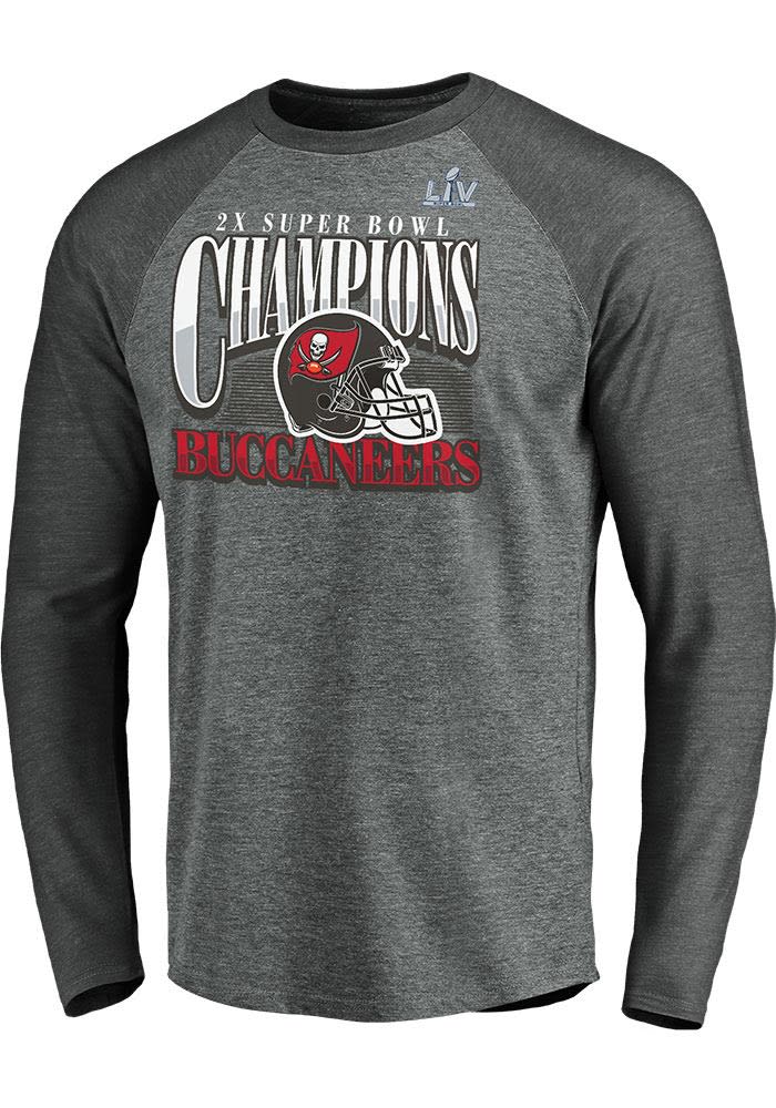 Tampa Bay Buccaneers Super Bowl LV Champions Nickel GREY/CHARCOAL