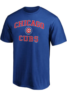 Chicago Cubs Blue Heart And Soul Short Sleeve T Shirt