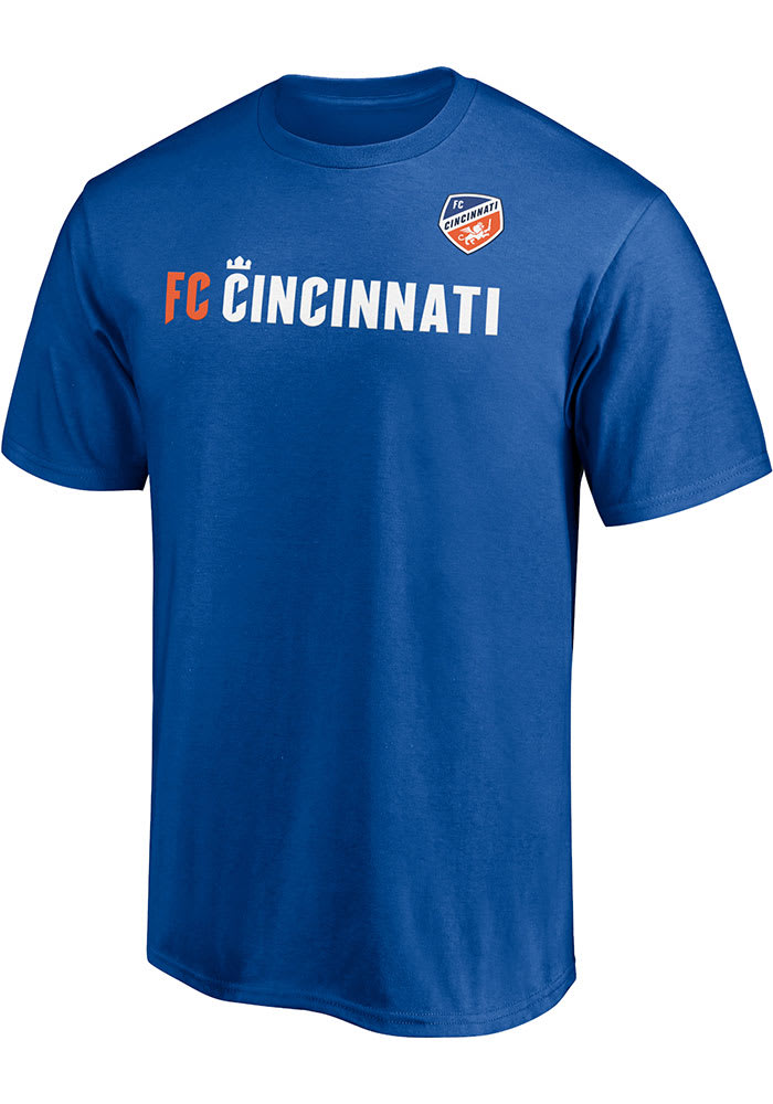 FC Cincinnati Blue Team Name Short Sleeve T Shirt