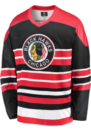 Chicago Blackhawks Mens Black Breakaway Hockey Jersey