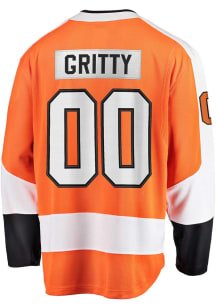Gritty Philadelphia Flyers Mens Orange Breakaway Hockey Jersey