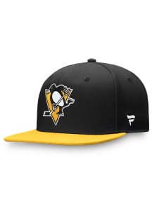 Pittsburgh Penguins Mens Black 2T Core Fitted Hat