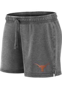 Texas Longhorns Womens Grey True Classic Washed Shorts
