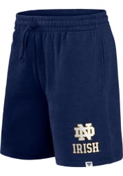 Notre Dame Fighting Irish Mens Charcoal Classics Lounge Shorts