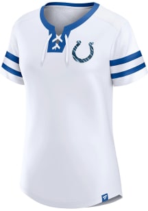 Indianapolis Colts Womens Sunday Best Fashion Football Jersey - White