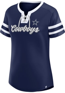 Dallas Cowboys Womens Sunday Best Fashion Football Jersey - Navy Blue