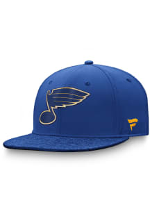 St Louis Blues Mens Blue Team Fitted Hat