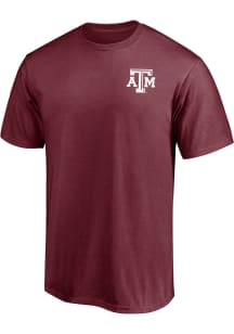 Texas A&amp;M Aggies Maroon Student Section 12th Man Short Sleeve T Shirt
