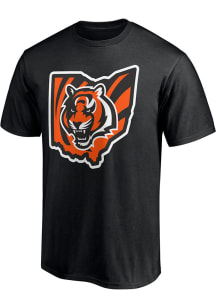 Cincinnati Bengals Mens Black 1ST DOWN Big and Tall T-Shirt