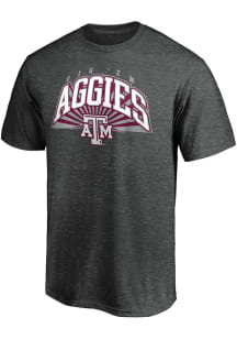 Texas A&amp;M Aggies Charcoal Team Adrenaline Short Sleeve T Shirt