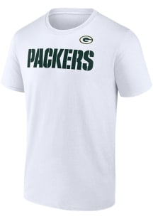 Green Bay Packers White HOMETOWN HOT SHOT Short Sleeve T Shirt