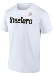 Pittsburgh Steelers White HOMETOWN HOT SHOT Short Sleeve T Shirt