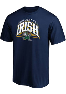 Notre Dame Fighting Irish Navy Blue Team Adrenaline Short Sleeve T Shirt