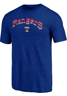 Texas Rangers Blue COOP SERIES SWEEP Short Sleeve Fashion T Shirt
